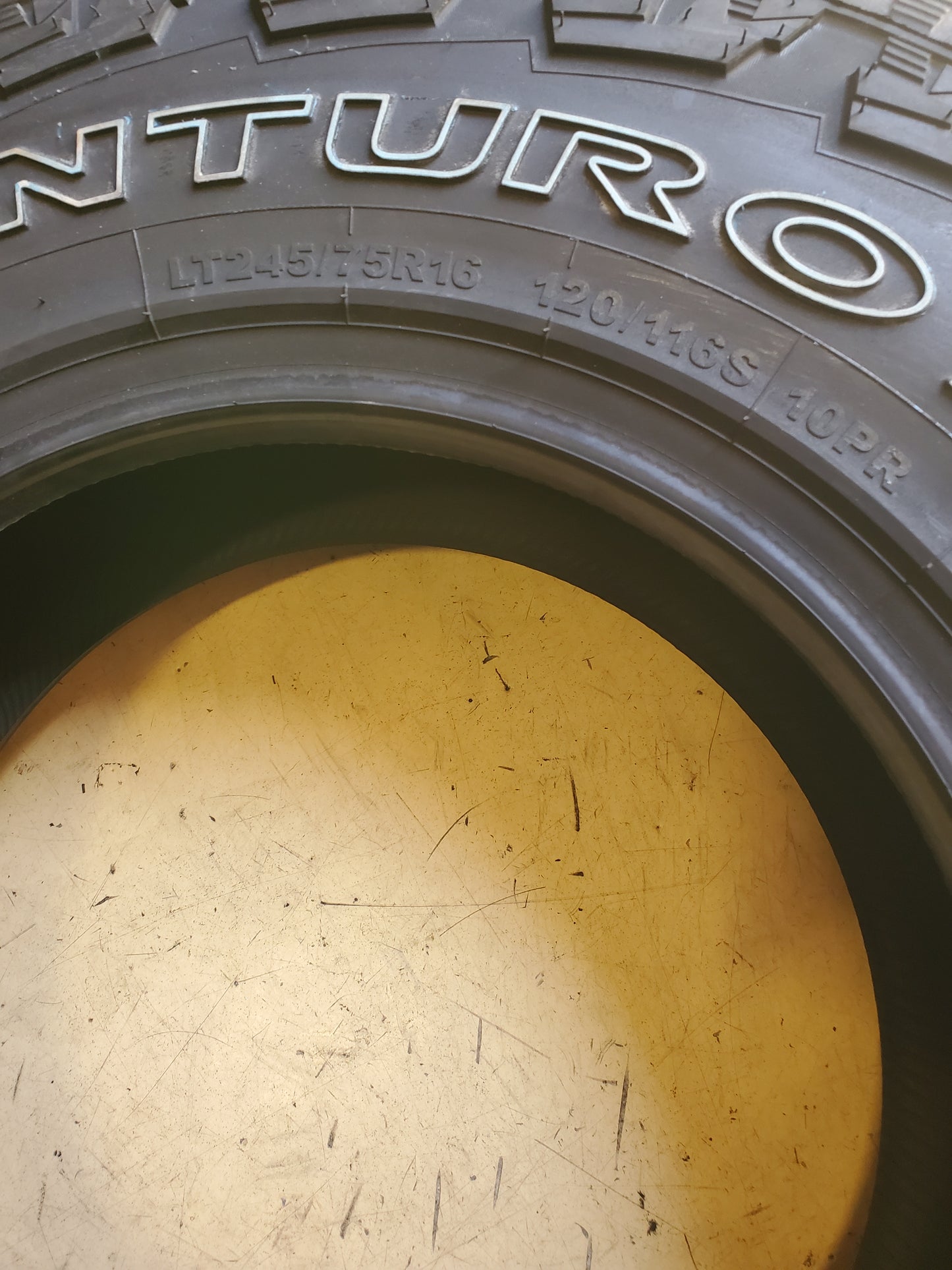 GT RADIAL ADVENTURO ATX OWL LT 245 75 16 120/116S 10PLY ALL TERRAIN TIRE AS153