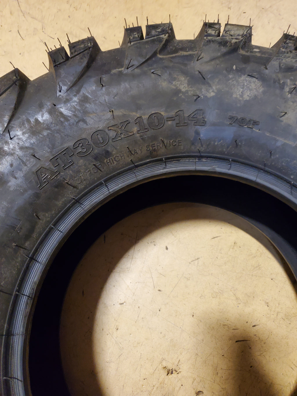 MASSFX BSW AT 30 10 14 79F 8PLY ATV/UTV TIRE VY301014