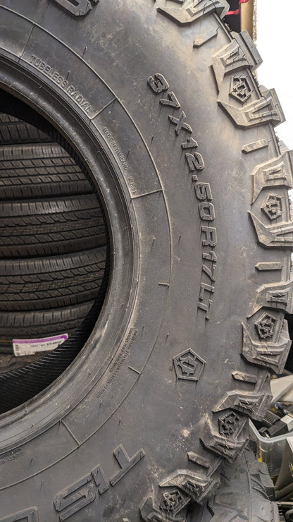 HERCULES TIS OFFROAD BSW LT 37 12.5 17 128Q 10PLY MUD TERRAIN TIRE 98749