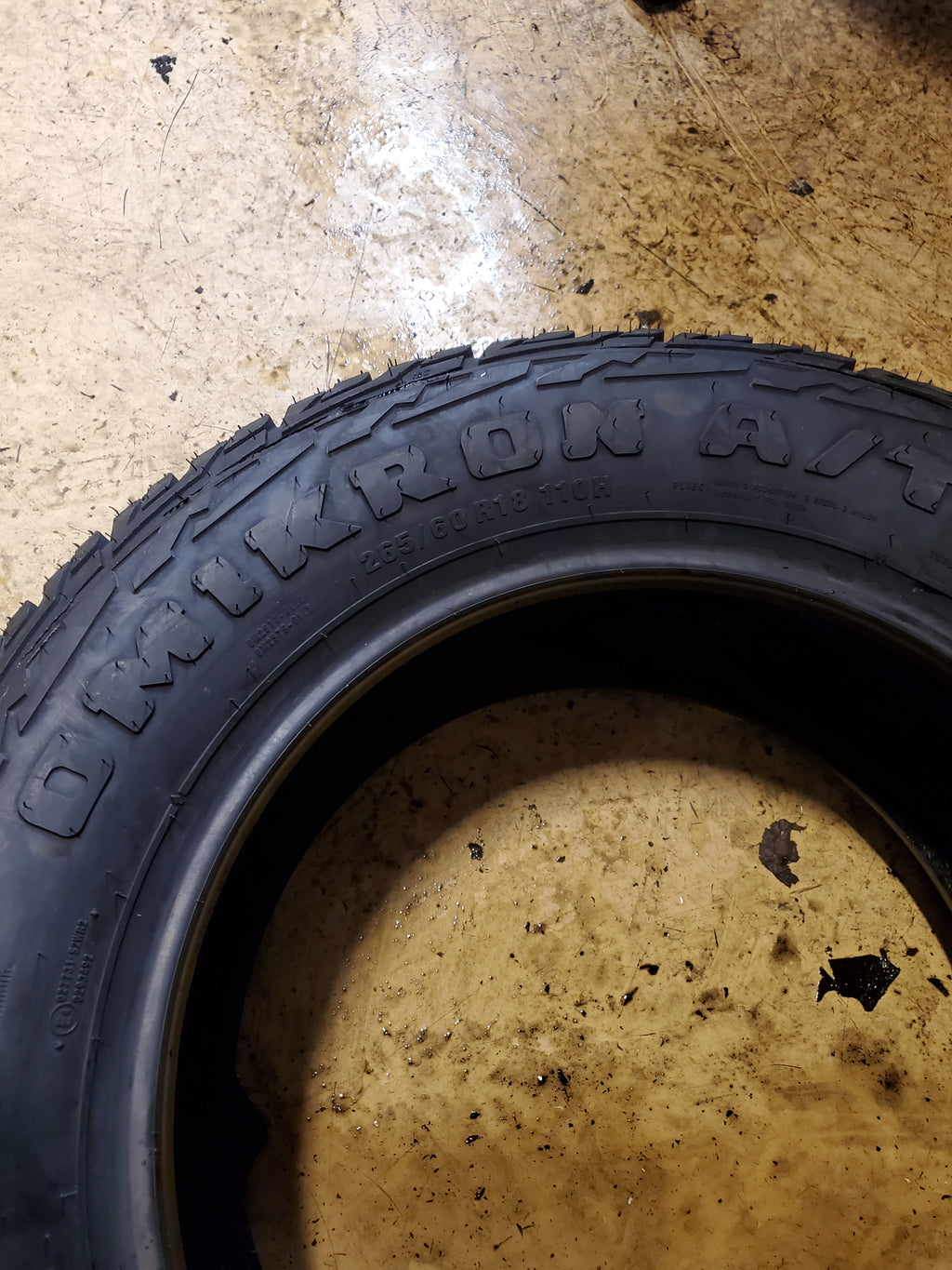 ACCELERA OMIKRON A/T BSW P 265 60 18 110H ALL TERRAIN TIRE 1200039942