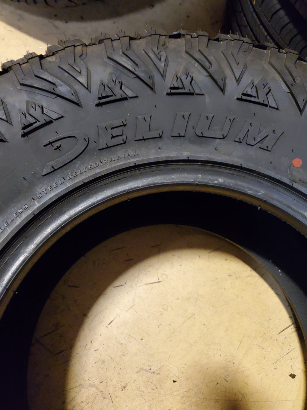 DELIUM TERRA RAIDER A/TX KU257 LT 35 12.5 17 121Q 10PLY ALL TERRAIN TIRE D265270