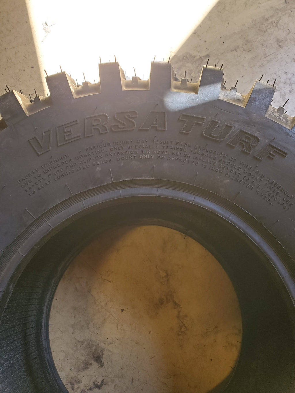 CARLSTAR VERSA TURF 100A4 BSW 26 12 12 106R 4PLY LAWN MOWER TIRE 6L0915