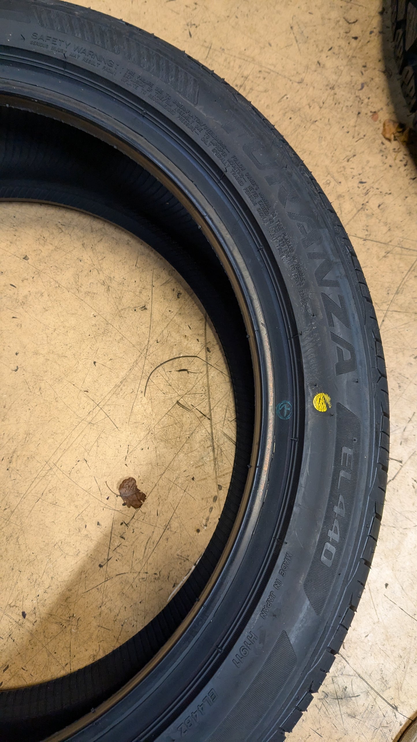 BRIDGESTONE TURANZA EL440 BSW P 215 45 18 89V ALL SEASON TIRE 011423