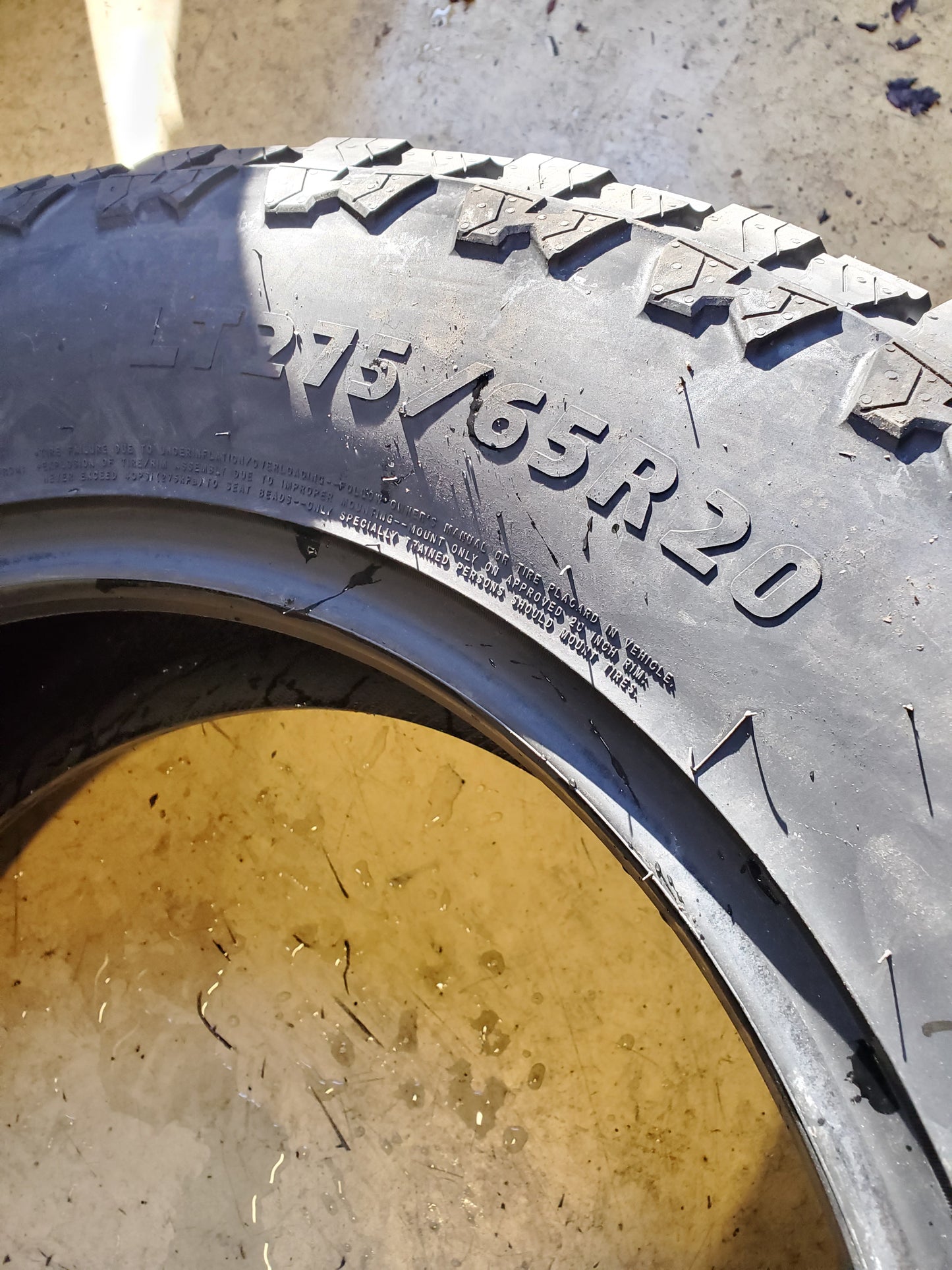2 SAILUN TERRAMAX AT 2 BSW LT 275 65 20 126/123R 10PLY ALL TERRAIN TIRE 1600636