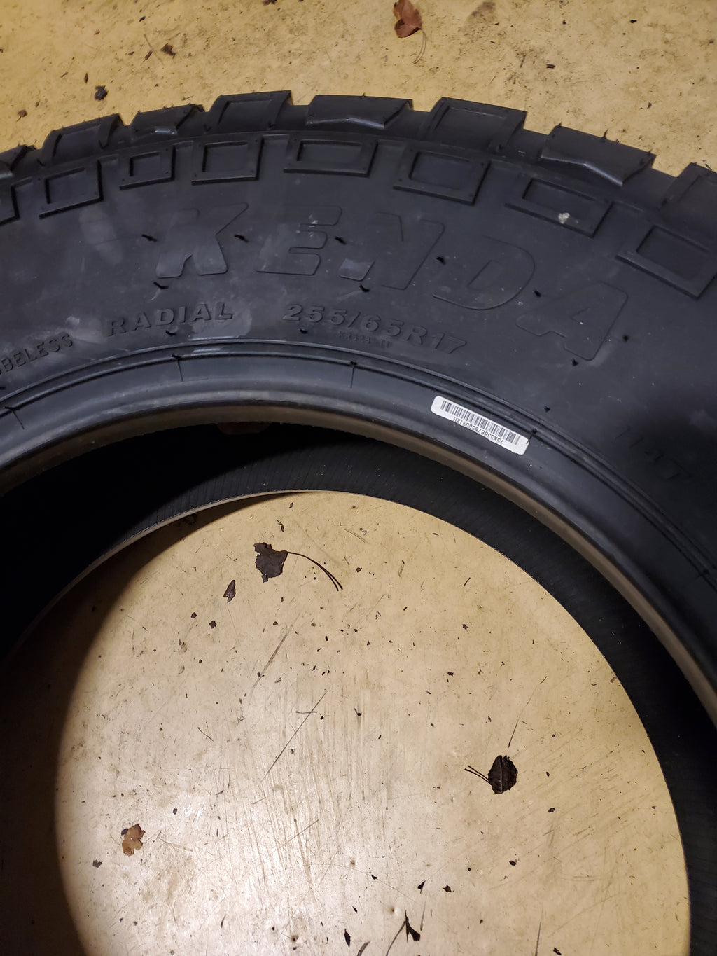 KENDA KLEVER A/T 2 KR628 BSW P 255 65 17 114T XL ALL TERRAIN TIRE 628045