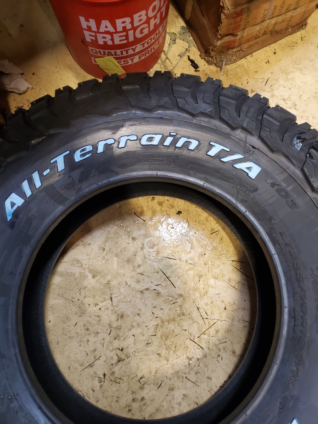 2 BFGOODRICH ALL-TERRAIN T/A KO3 RWL LT 295 70 18 129/126S 10PLY TIRE 33249