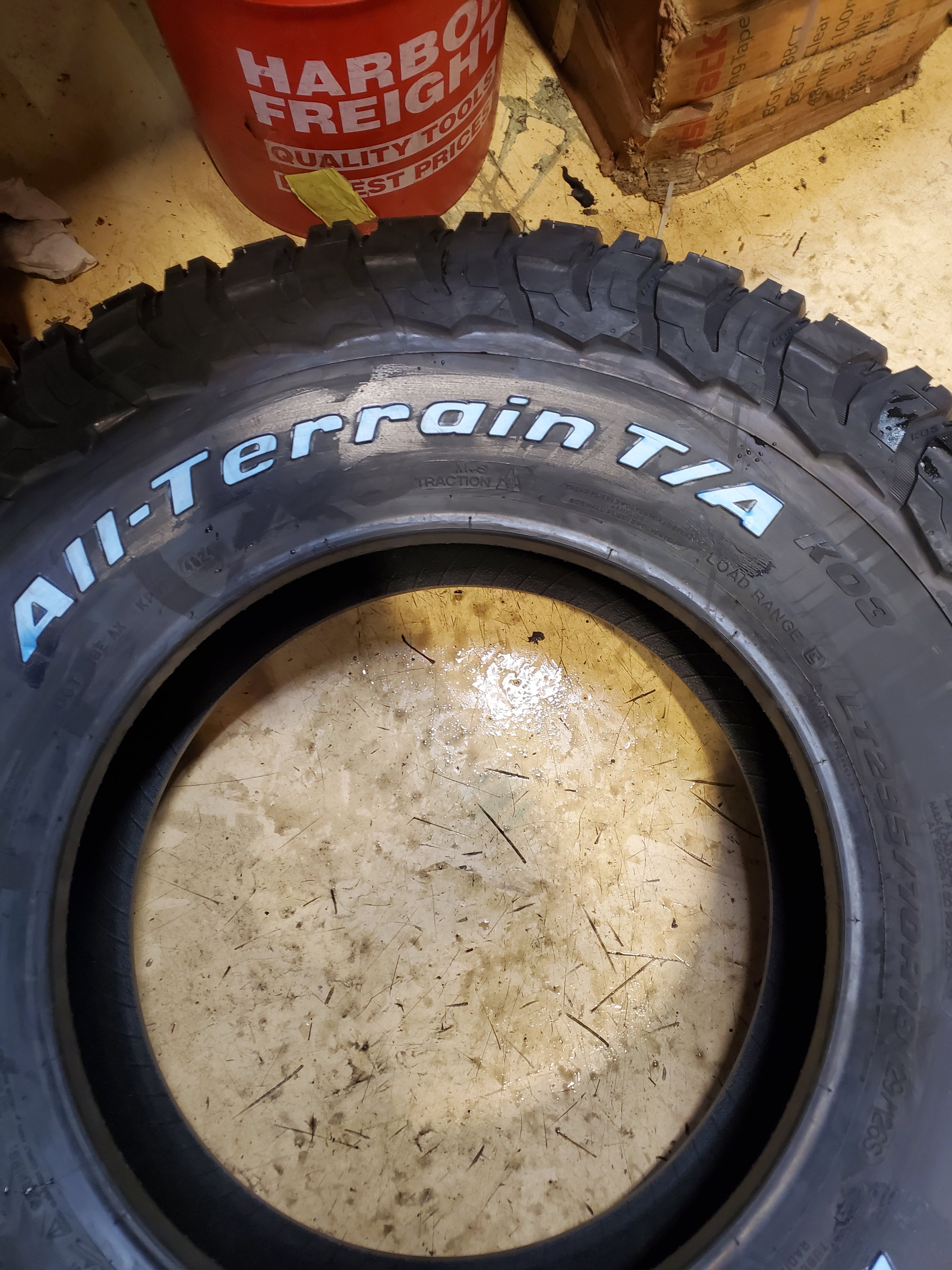 2 BFGOODRICH ALL-TERRAIN T/A KO3 RWL LT 295 70 18 129/126S 10PLY TIRE 33249
