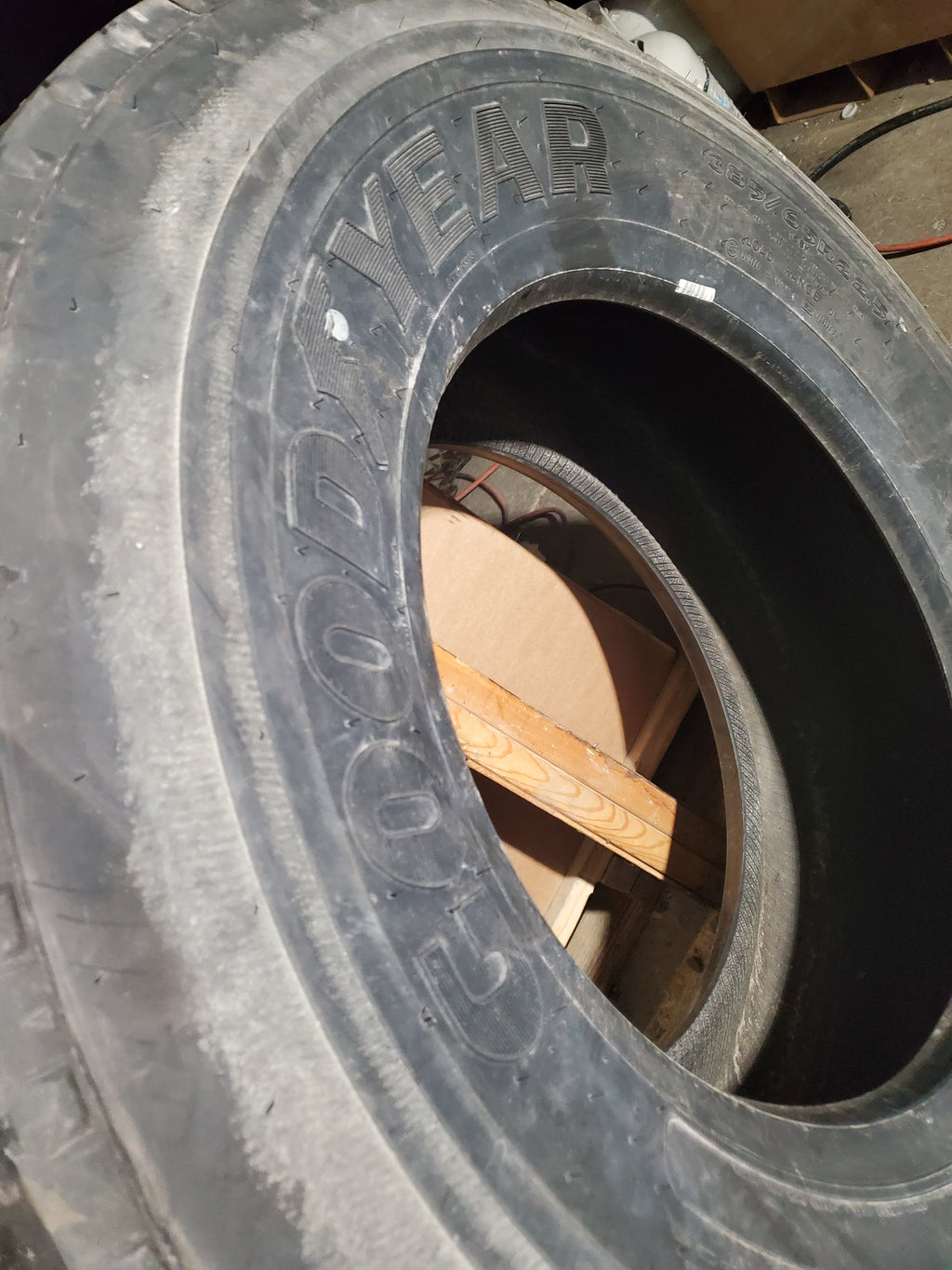 GOODYEAR G296 MSA BSW LT 385 65 22.5 158K 18PLY ALL POSITION TIRE 756315365