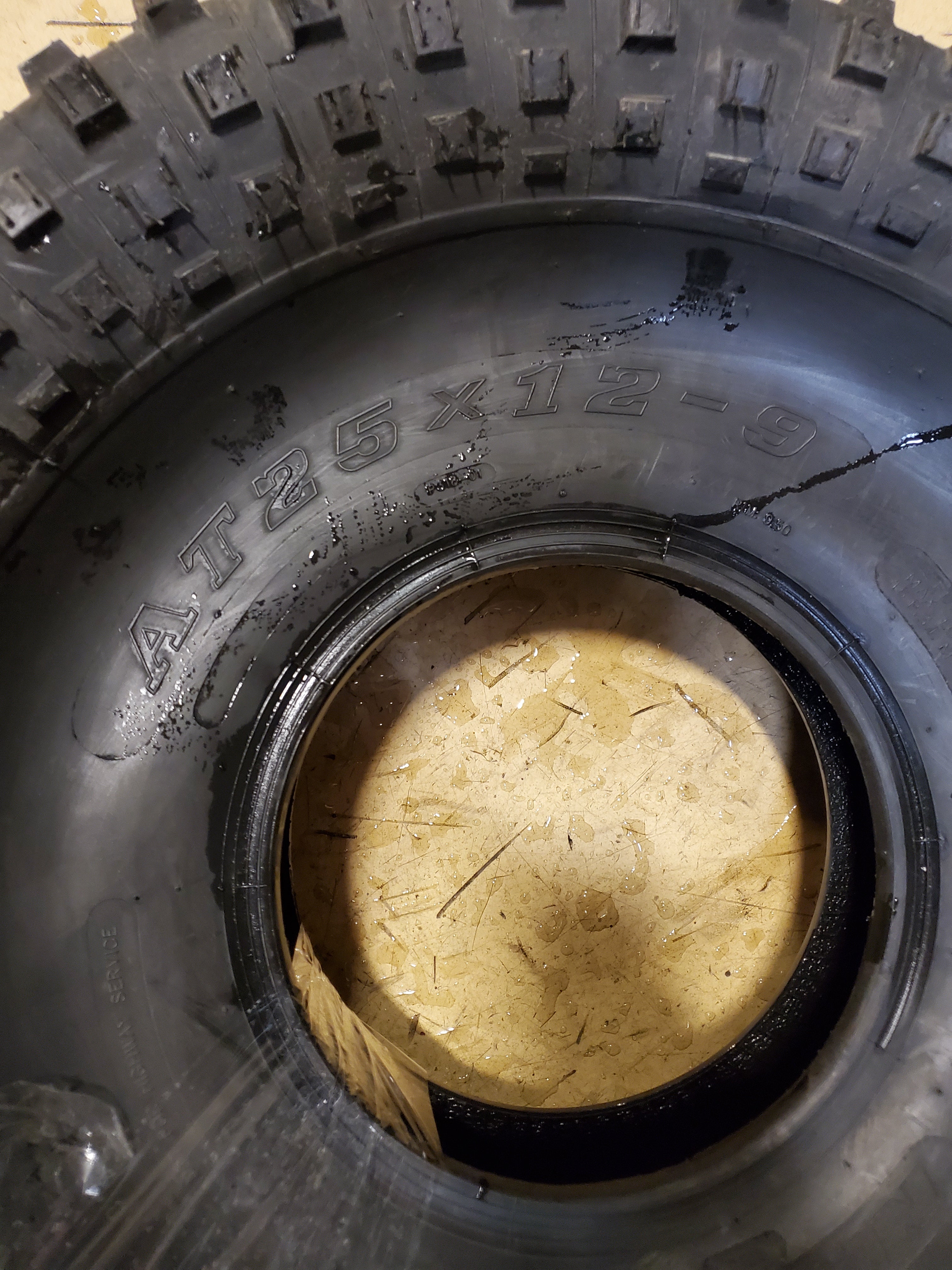 NOS NANCO N688 BSW AT 25 12 9 2PLY ATV/UTV TIRE 30165001