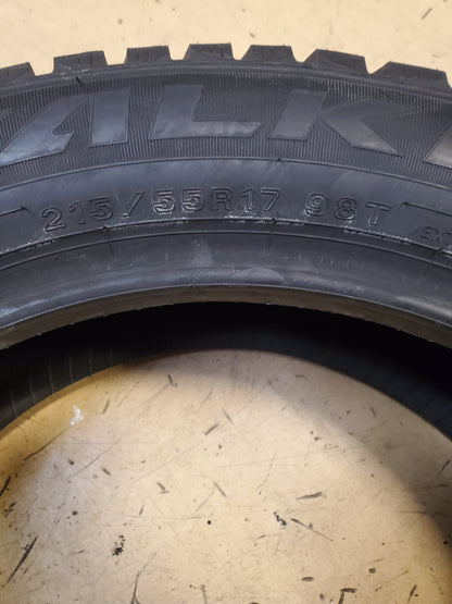 FALKEN WINTERPEAK F-ICE 1 STUDDED BSW P 215 55 17 98T XL WINTER TIRE 28384727