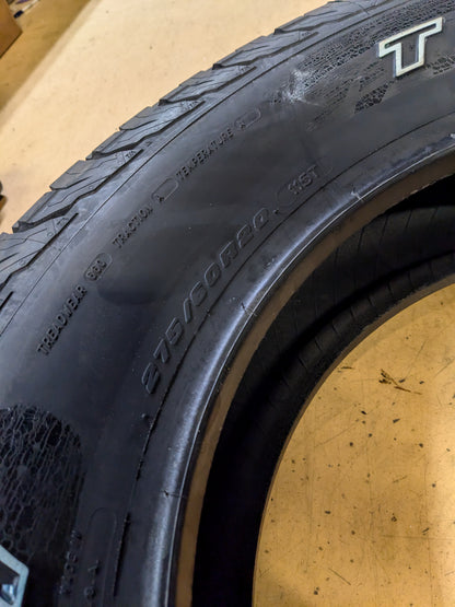 BFGOODRICH TRAIL TERRAIN T/A OWL P 275 60 20 115T SL ALL SEASON TIRE 40750