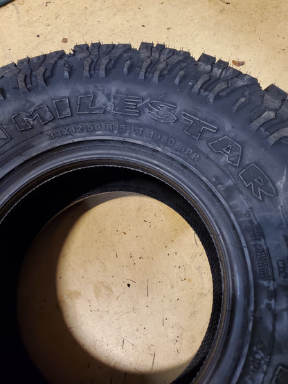 MILESTAR PATAGONIA M/T 02 BSW LT 33 12.5 15 108Q 6PLY MUD TERRAIN TIRE 22228006