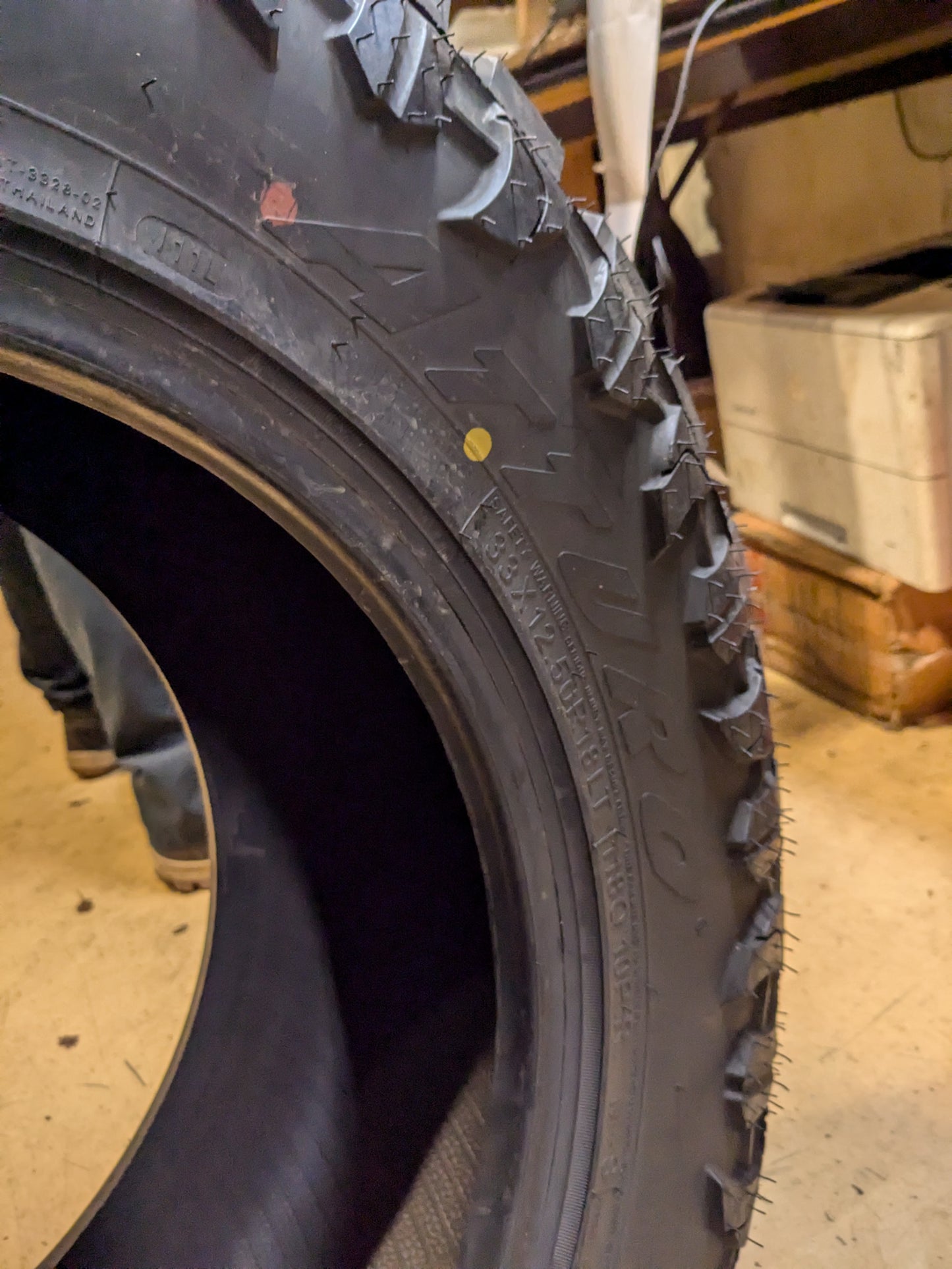 ATTURO TRAIL BLADE M/T BSW LT 33 12.5 18 118Q LRE 10PLY MUD TERRAIN TIRES TBMTI0039602