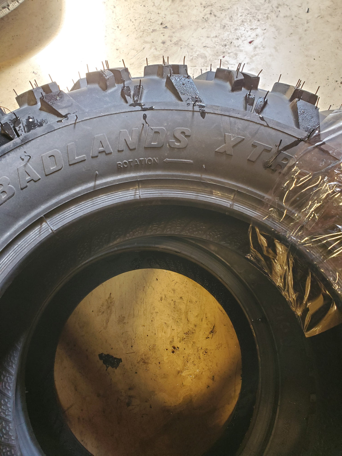 NOS CARLISLE BADLANDS XTR BSW AT 205 80 12 ATV/UTV TIRE 537068