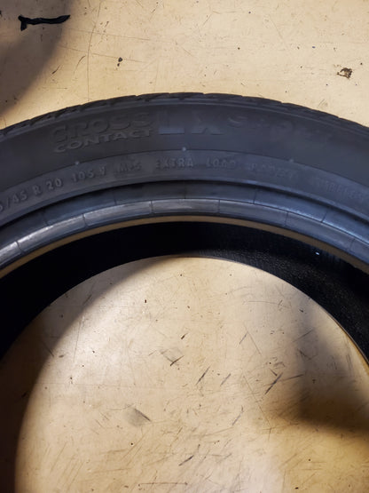 CONTINENTAL CROSSCONTACT LX SPORT P 255 45 20 105V XL TIRE 03591600000