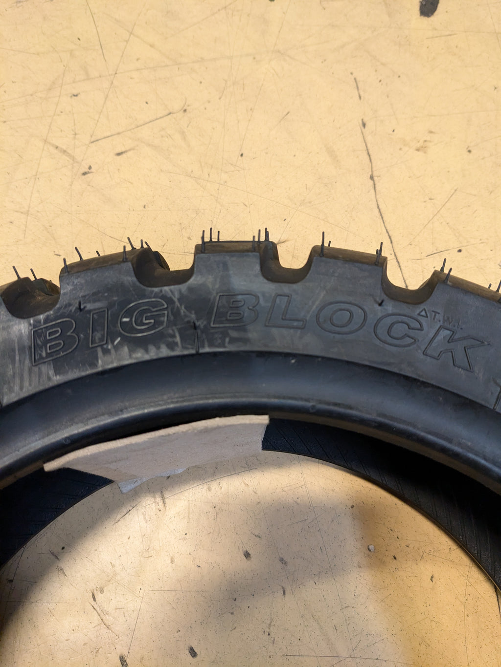 KENDA BIG BLOCK 130 70 12 56P BWS REAR SCOOTER TIRE 047841202B1