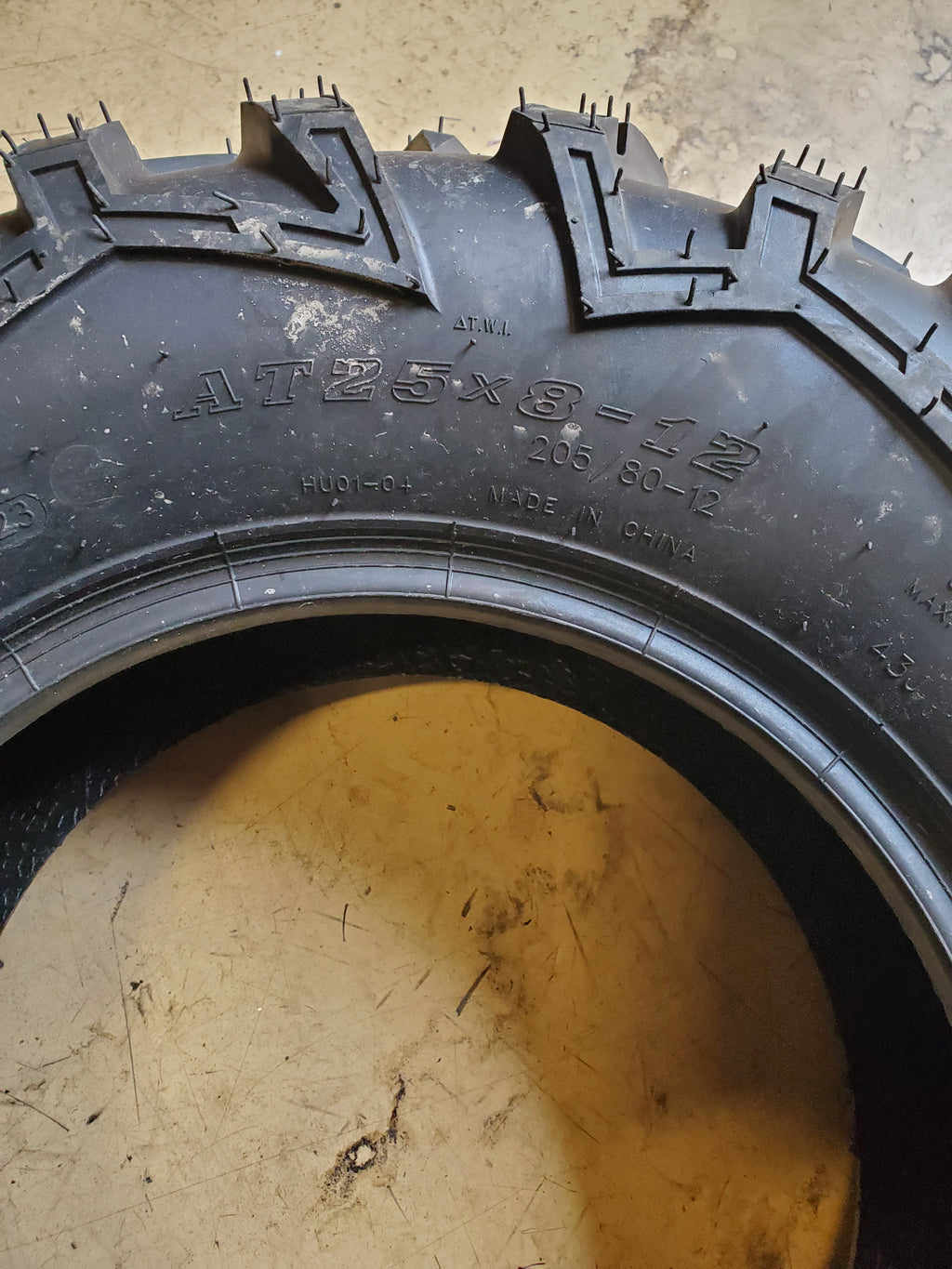 HALBERD BSW 25 8 12 43J 6PLY ATV/UTV TIRE HU01-04
