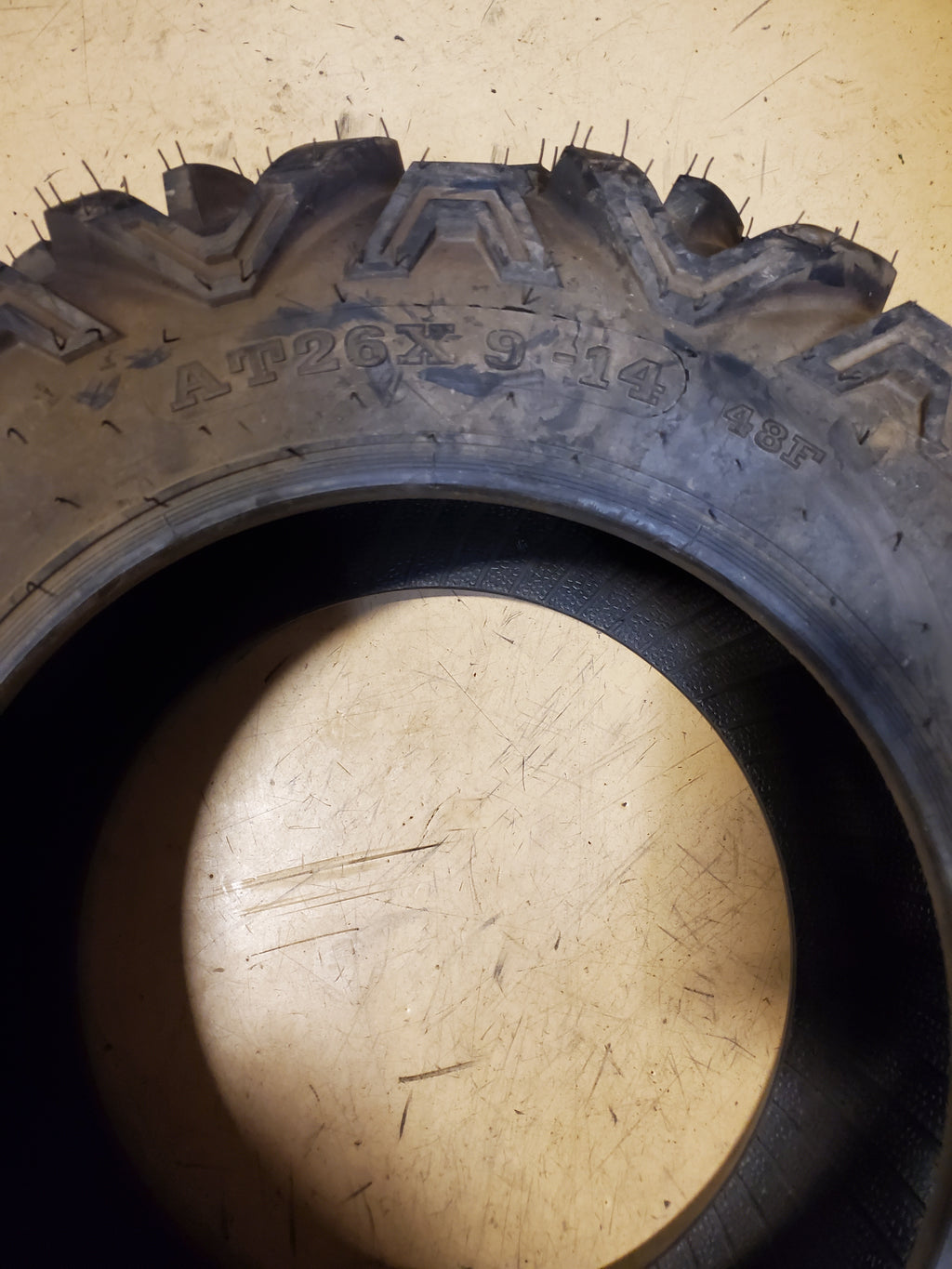 FORERUNNER ATLAS BSW AT 26 9 14 48F 6PLY ATV/UTV TIRE 5E615C0001