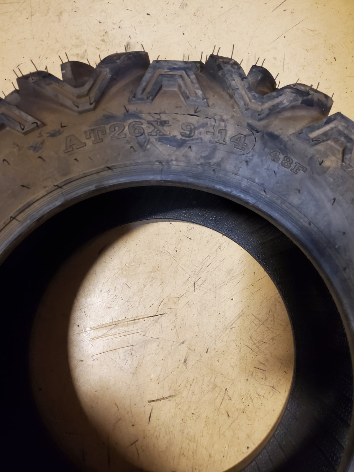 FORERUNNER ATLAS BSW AT 26 9 14 48F 6PLY ATV/UTV TIRE 5E615C0001