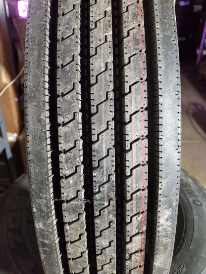 THUNDERER RA 401 BSW LT 8 19.5 124/122L 12PLY COMMERCIAL TIRE TH9008