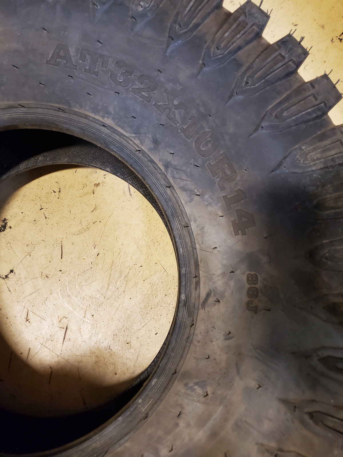NOS K9 LONGVIEW BSW AT 32 10 14 86J 8PLY ATV/UTV TIRE K93210R14LV