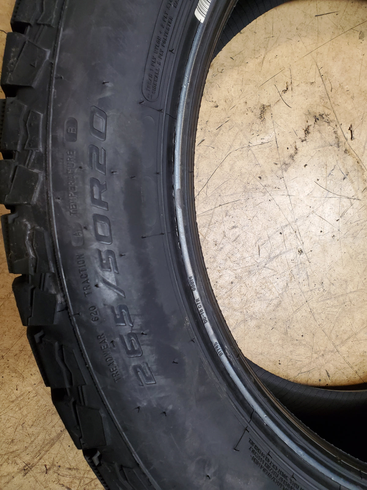 2 MASTERCRAFT COURSER TRAIL BSW P 265 50 20 111T XL ALL TERRAIN TIRE 177126008