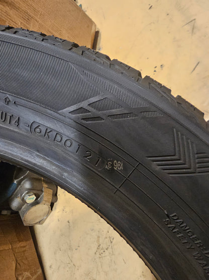 2 YOKOHAMA GEOLANDAR CV G058 P  225 55 19 99V SL ALL SEASON  TIRES 05834