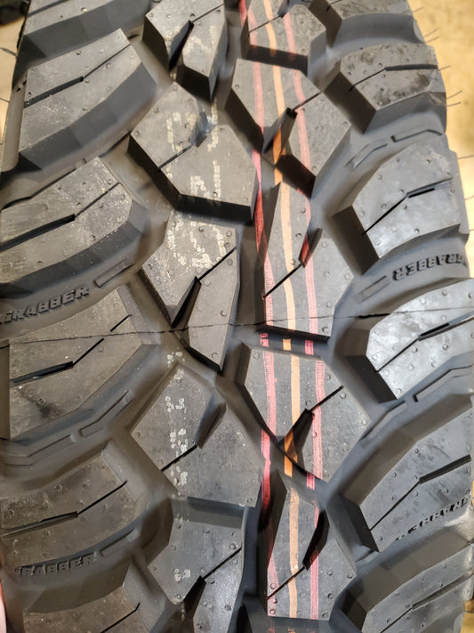 2 GENERAL  GRABBER X3 BSW LT 265 70 18 124/121Q 10PLY MUD TERRAIN TIRE 0450588