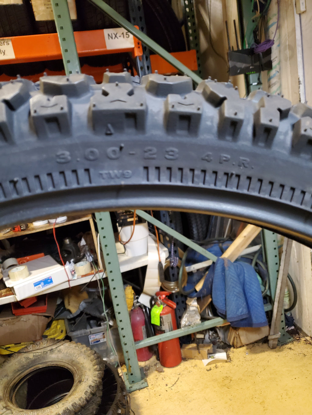 BRIDGESTONE TRAIL WING-9 BSW 3 23 56P 4PLY FRONT MOTORCYCLE TIRE 092971113087