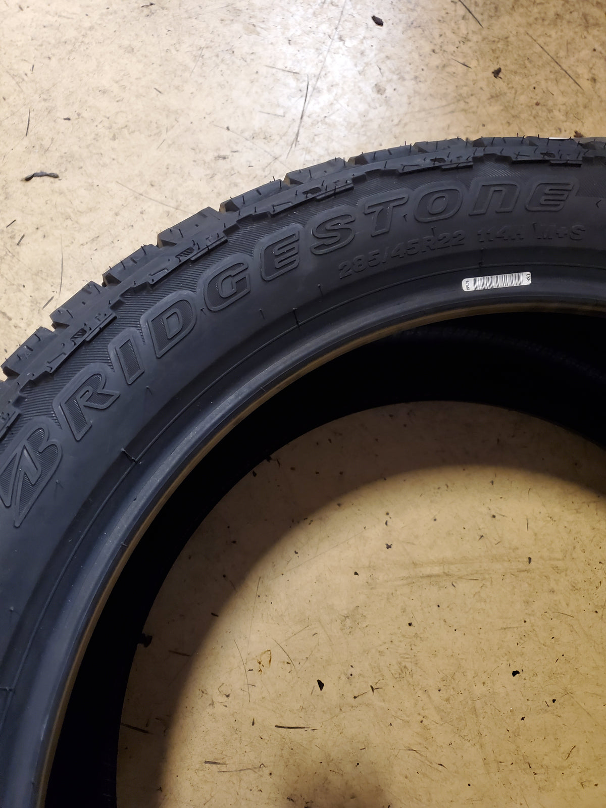 2 BRIDGESTONE DUELER A/T ASCENT BSW P 285 45 22 114H XL ALL TERRAIN TIRE 012276