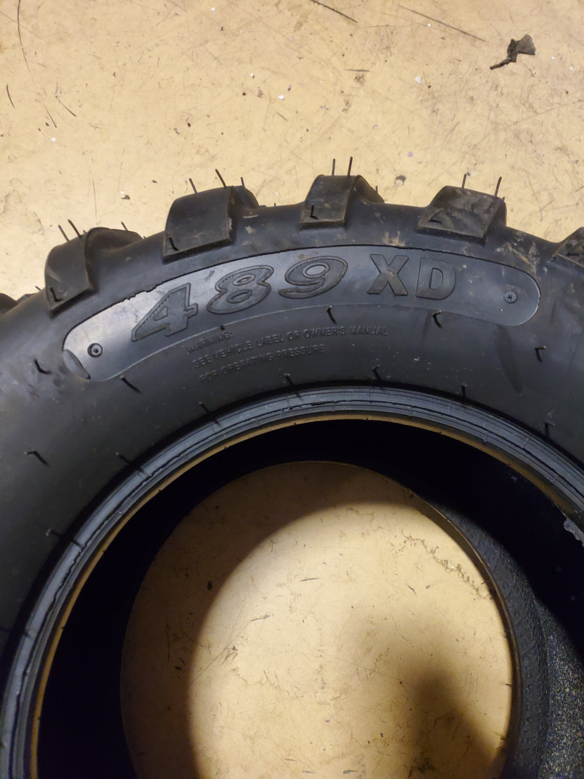CARLSTAR AT489 XD BSW 25 11 12 68K 8PLY ATV/UTV TIRE 6P1711