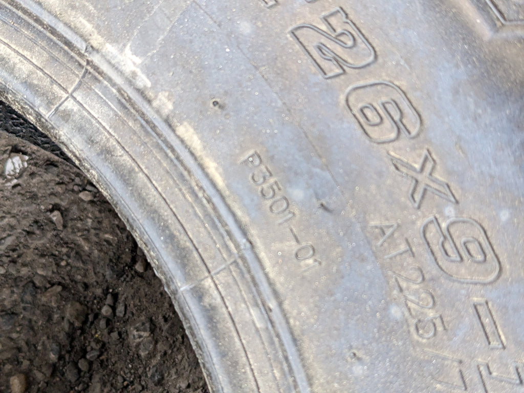 WANDA P3501 BSW AT 25 12 9 46J 6PLY ATV/UTV TIRE 10288