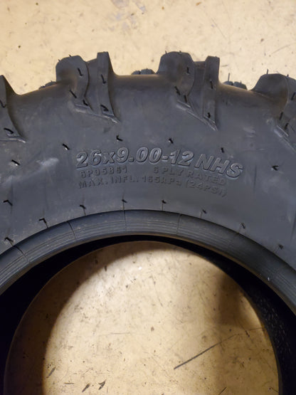 CARLSTAR PXT2 BSW 26 9 12 6PLY ATV/UTV TIRE 6P05861