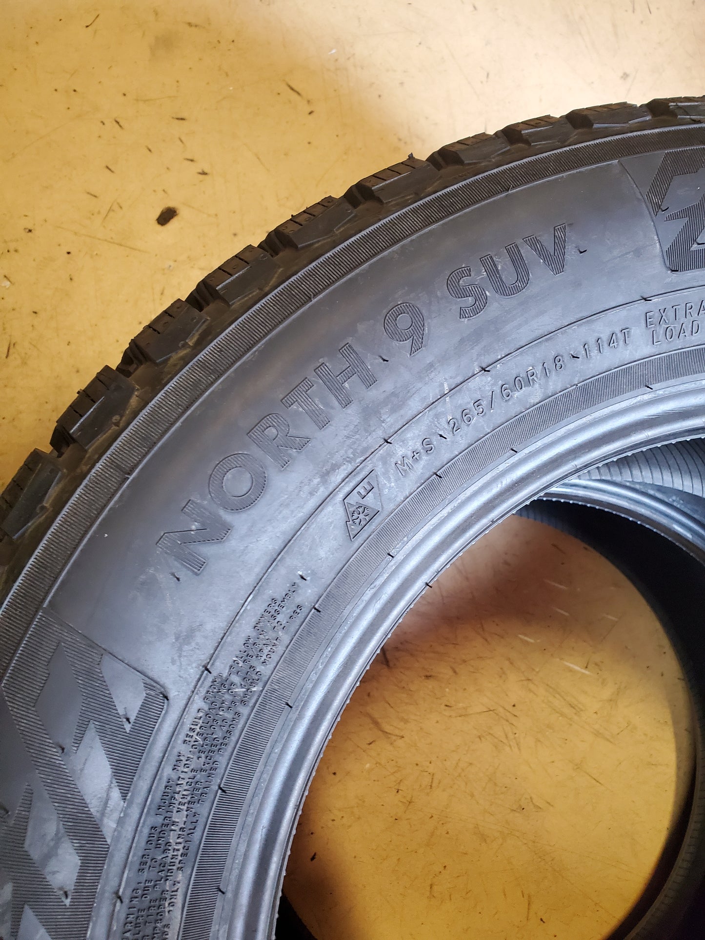 2 NORDMAN NORTH 9 SUV STUDDED BSW P 265 60 18 114T XL WINTER TIRE TS32833