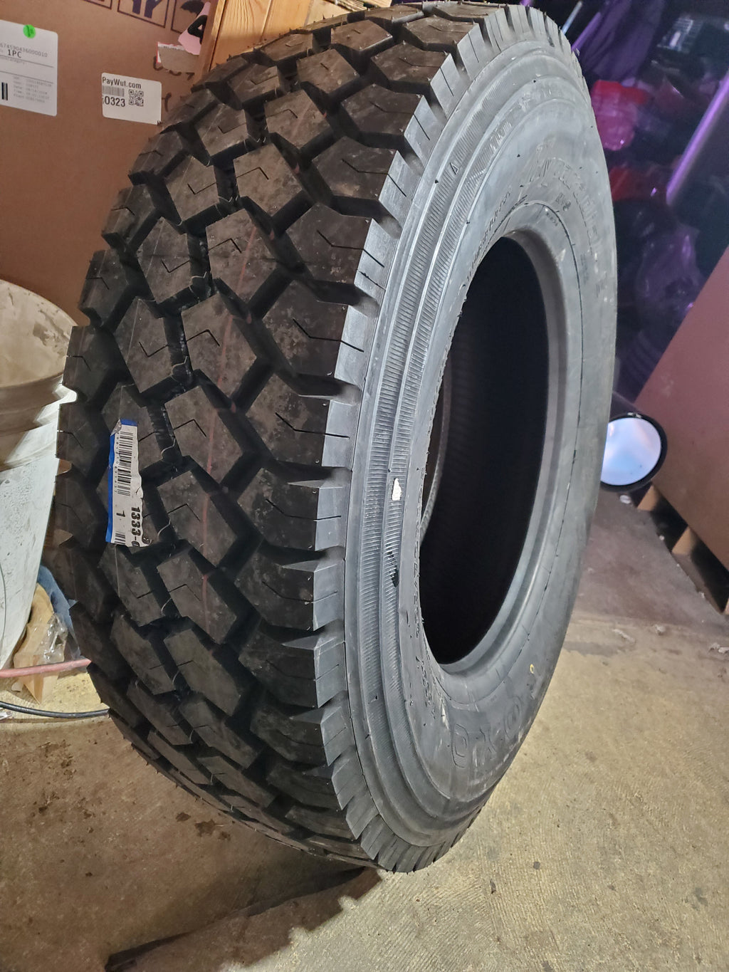 TOYO HYPARADIAL S BSW LT 285 70 19.5 145/143L 16PLY ALL POSITION TIRE 562120