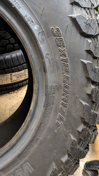 LANDSPIDER WILDTRAXX M/T BSW LT 35 12.5 17 121Q 10PLY MUD TERRAIN TIRE EMT010
