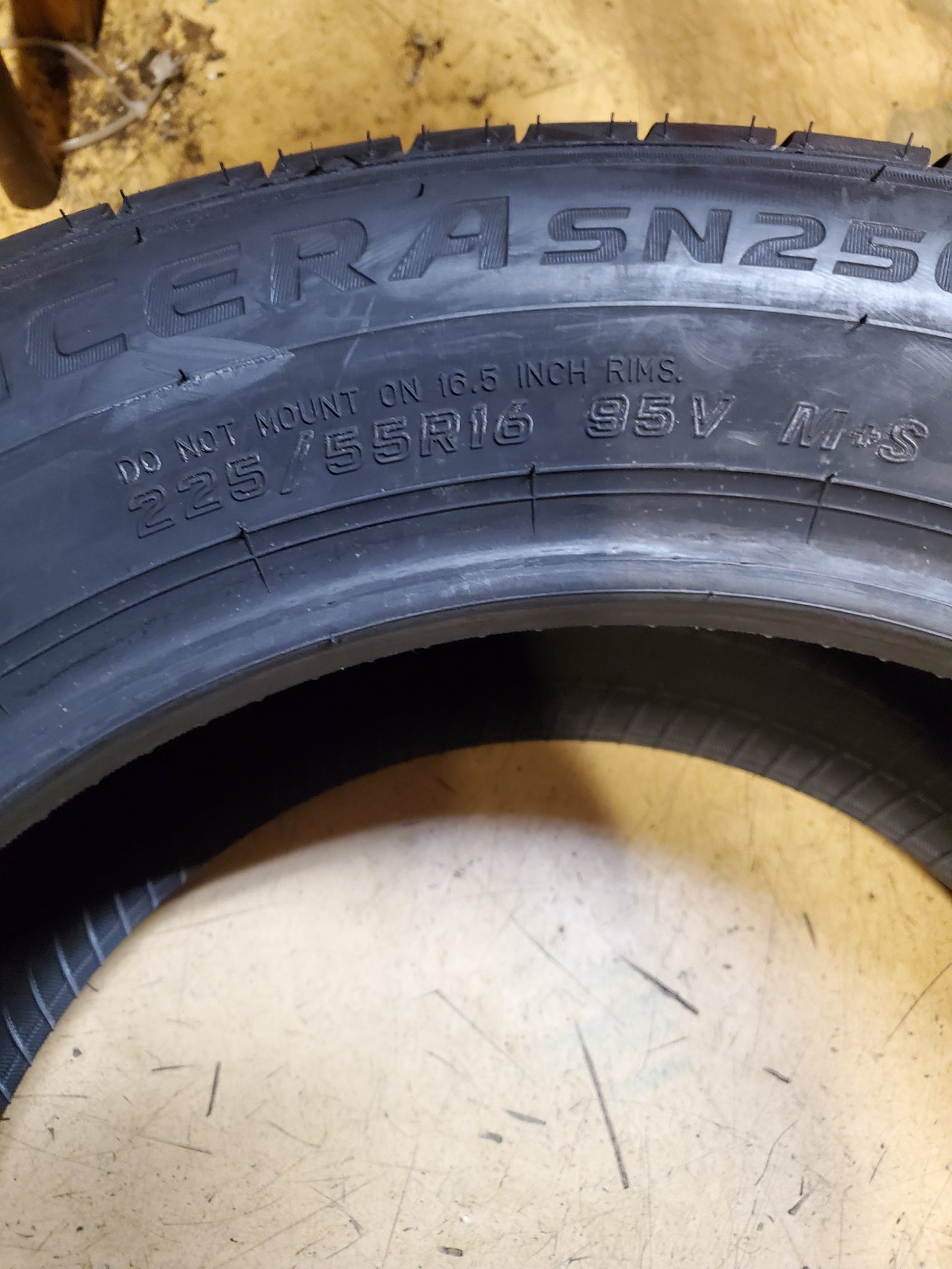FALKEN SINCERA SN250 A/S BSW P 225 55 16 95V ALL SEASON TIRE 28296913