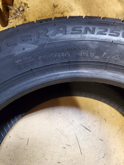 FALKEN SINCERA SN250 A/S BSW P 225 55 16 95V ALL SEASON TIRE 28296913