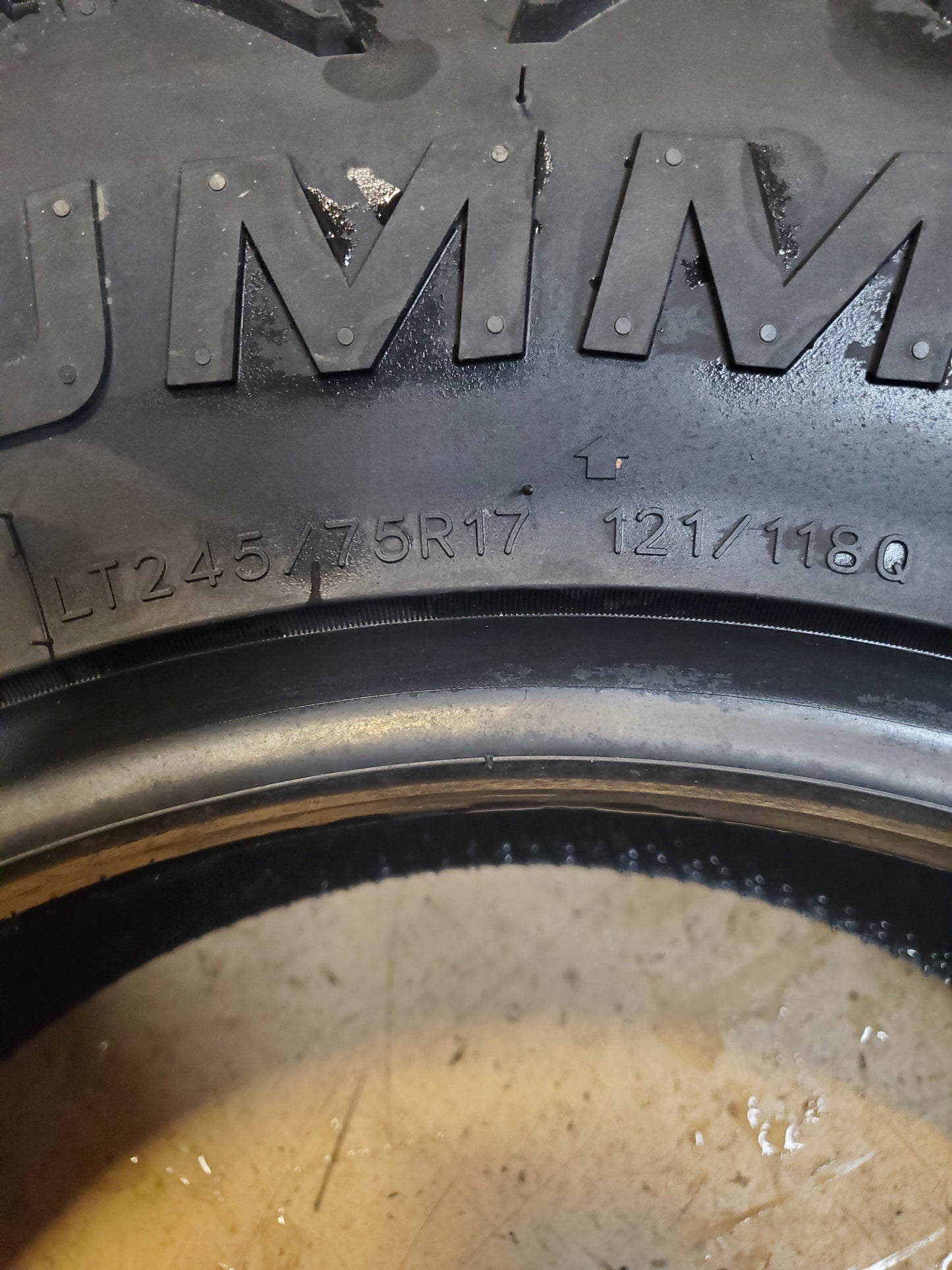 SUMMIT TRAIL CLIMBER RT BSW LT 245 75 17 121/118Q 10PLY RUGGED TERRAIN 1600705