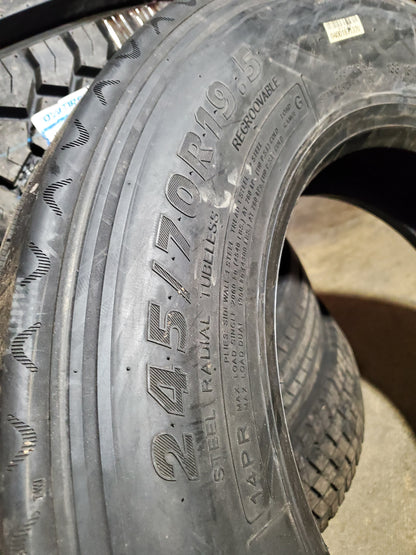 TOURADOR TR866 BSW LT 245 70 19.5 133/131M 14PLY COMMERCIAL TIRE 2540360866