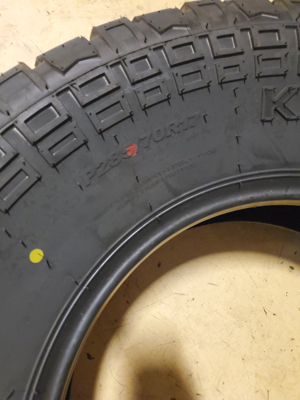 KENDA KLEVER A/T2 KR628 BSW P 285 70 17 117T ALL TERRAIN TIRE 628022