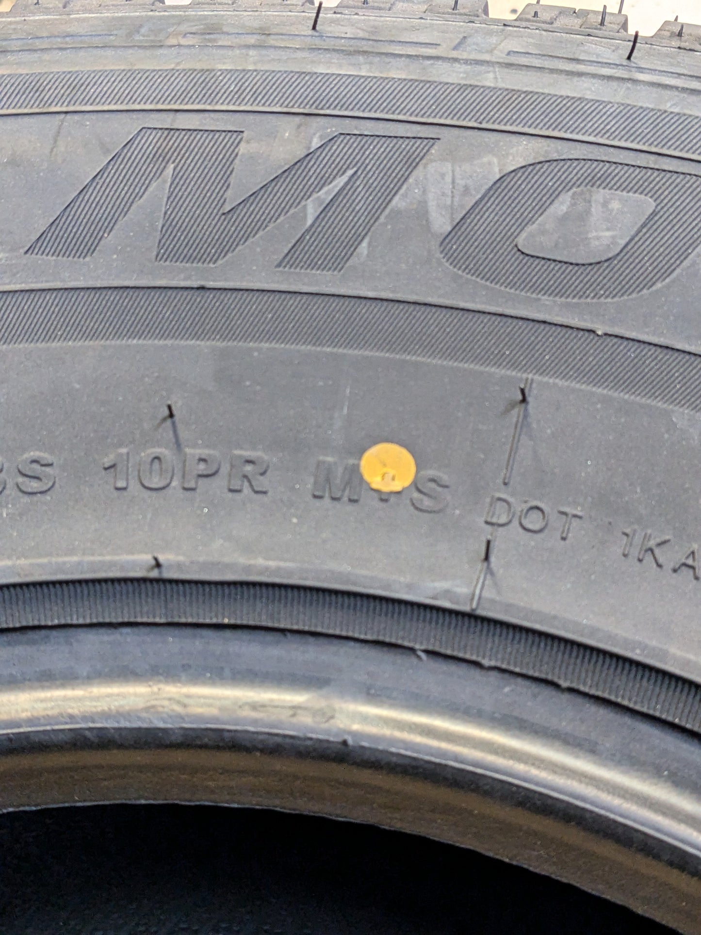 COSMO EL TIGRE A/T BSW LT 285 75 16 126/123S LRE 10PLY ALL TERRAIN TIRE I0086359