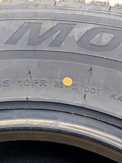 COSMO EL TIGRE A/T BSW LT 285 75 16 126/123S LRE 10PLY ALL TERRAIN TIRE I0086359