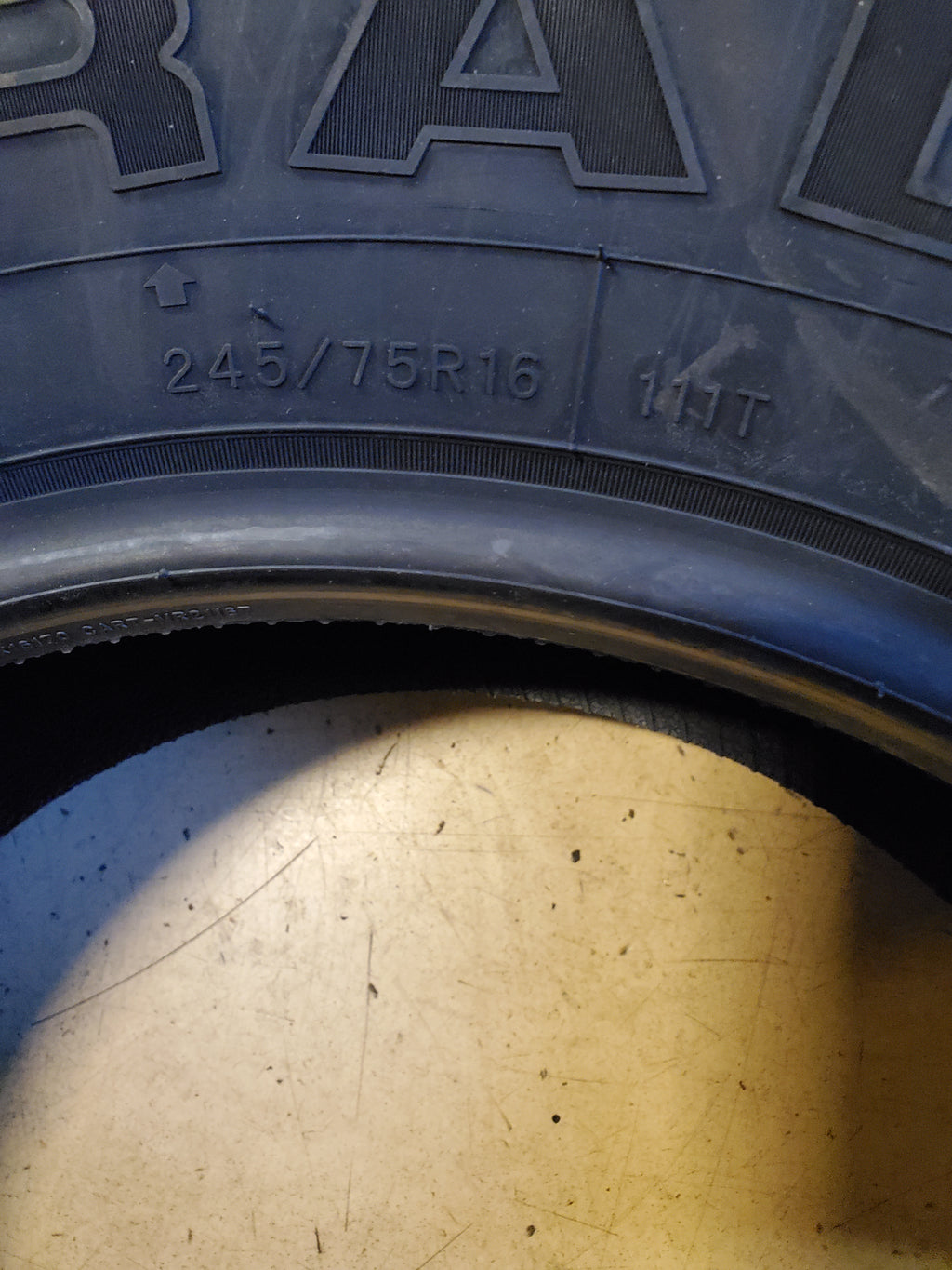 EL DORADO SPORT FURY AT4S BSW P 245 75 16 111T ALL TERRAIN TIRE ESF35