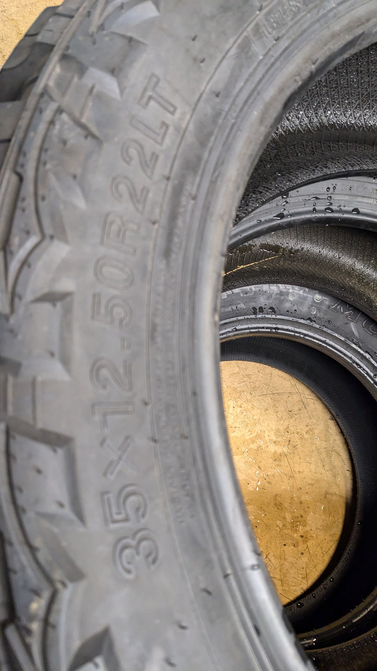 2 RED DIRT ROAD M/T RD6 BSW LT 35 12.5 22 117Q 10PLY MUD TIRE T3512522RDRMT