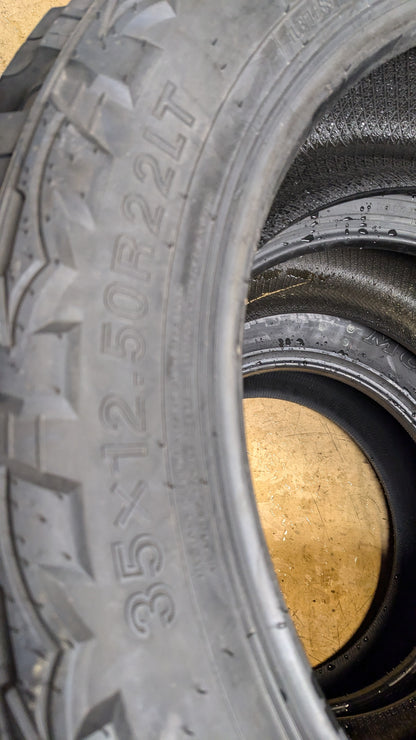 2 RED DIRT ROAD M/T RD6 BSW LT 35 12.5 22 117Q 10PLY MUD TIRE T3512522RDRMT