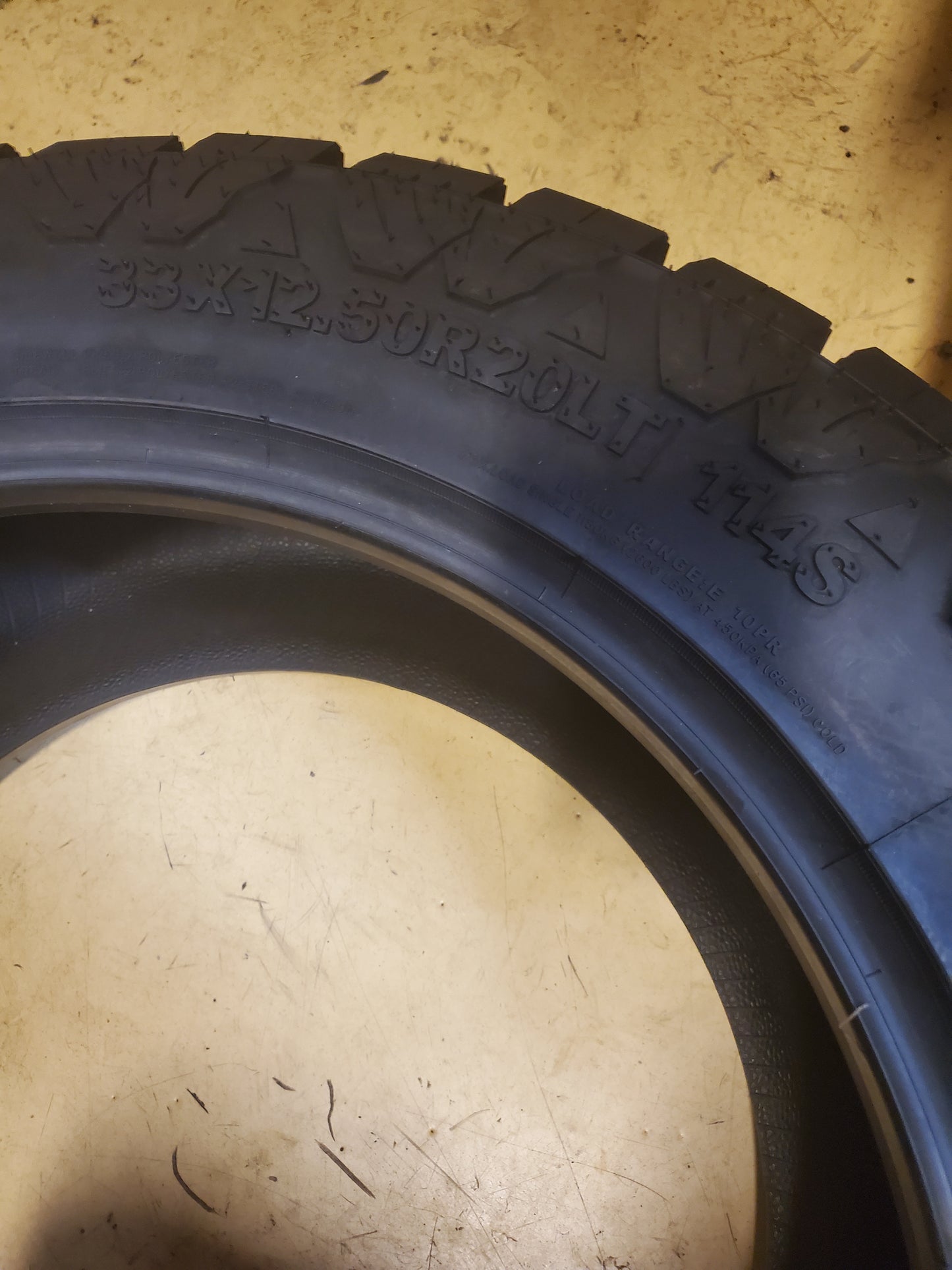 AMP TERRAIN PRO A/T P BSW LT 33 12.5 20 114S 10PLY ALL TERRAIN TIRE 33125020AMPCA2