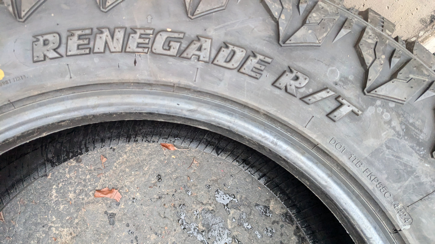 RADAR RENEGADE R/T BSW LT 295 65 20 129/126Q 10PLY TIRE RASYTH0124