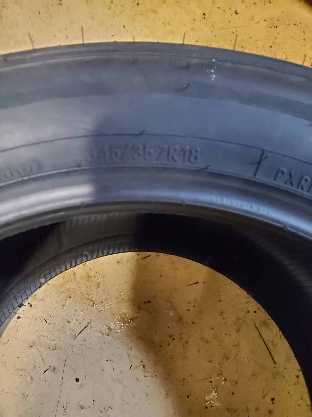 2 TOYO PROXES RR BSW P 345 35 18 AUTOCROSS TIRE 255290