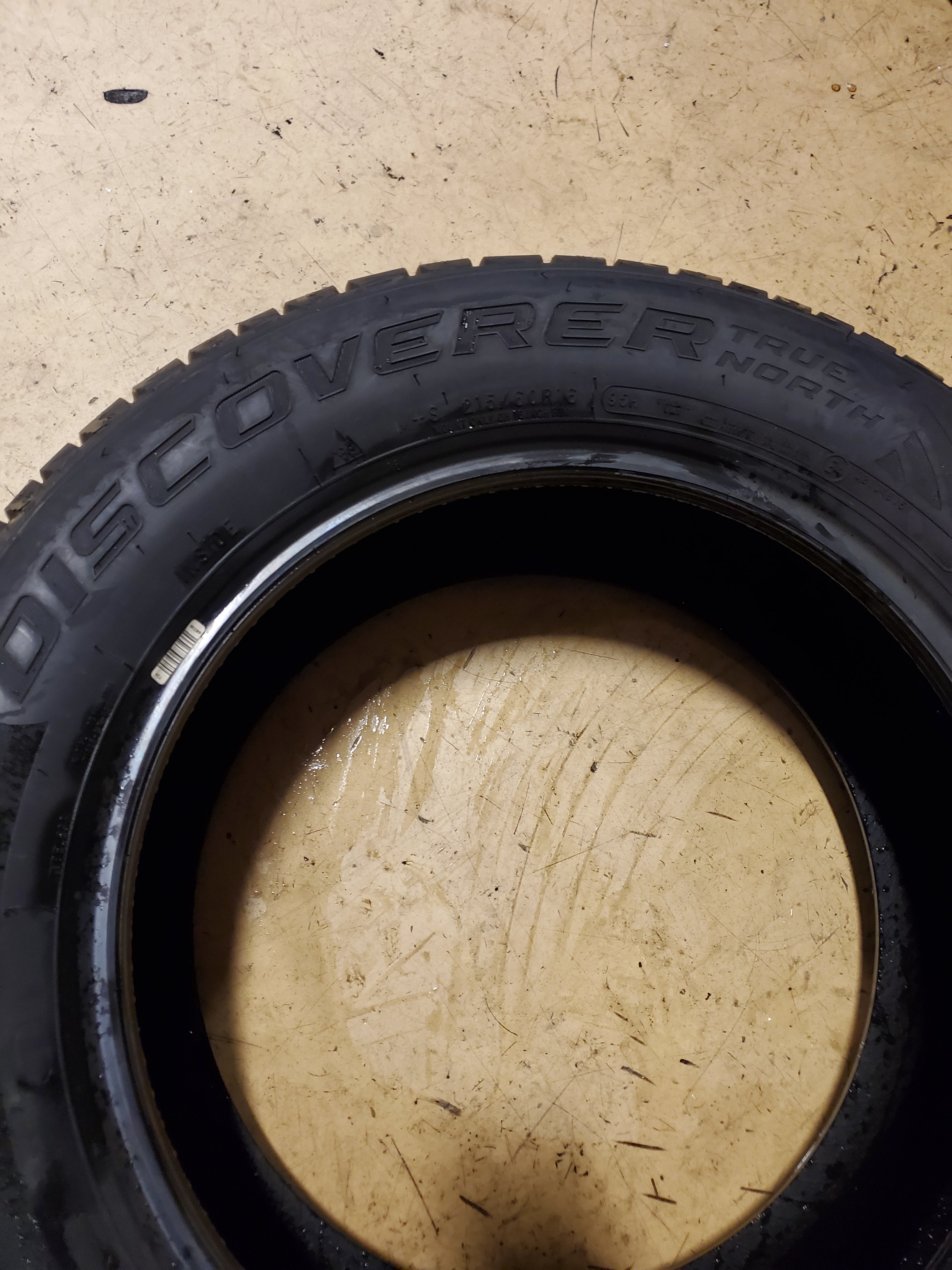 NOS COOPER DISCOVERER TRUE NORTH BSW P 215 60 16 95H WINTER TIRE 166181004